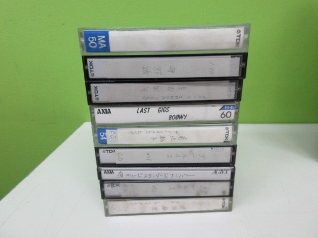 ORE-2 【未使用　中古】 SONY TDK maxell 他　カセットテープ　メタル ハイポジ ノーマル　タイプⅢ　Dr.ジキル他　まとめて　84本 TDK SONY メルカリ 0 used 19本セットノーマルポジション