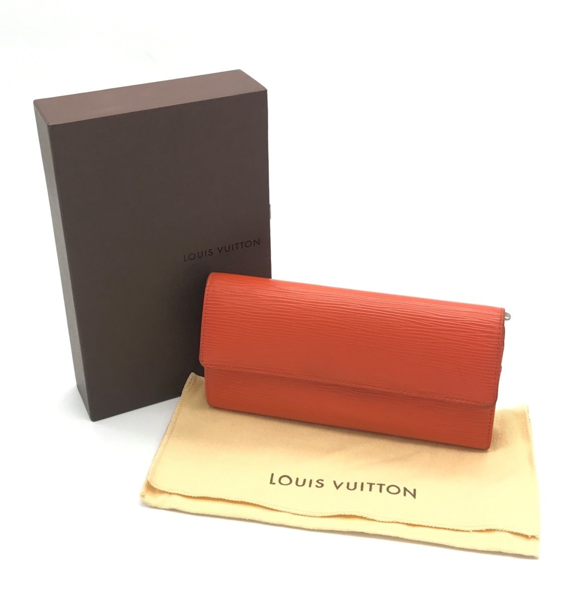 LOUIS VUITTON ルイヴィトン M60323 ポルトフォイユサラ エピ オレンジ