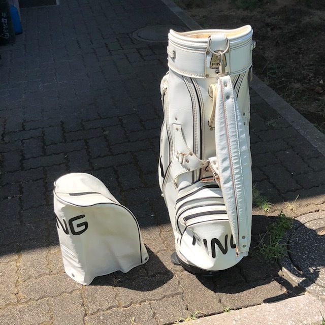 PING CLASSIC デラックス キャディーバッグ白 ピン クラッシック