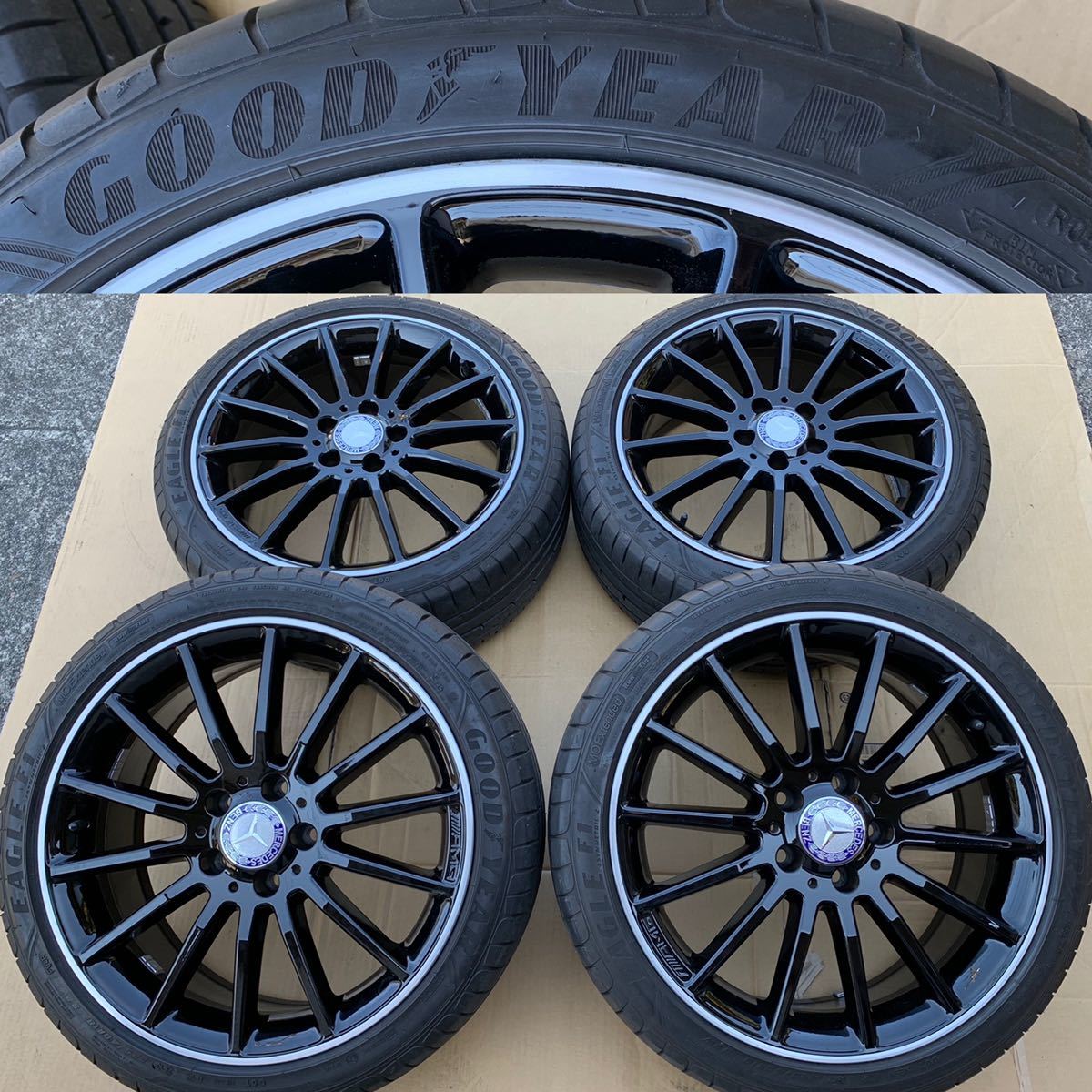 W176 AMG Aクラス 純正 A45 純正ホイール ガリ傷無し 公式通販 美品傷