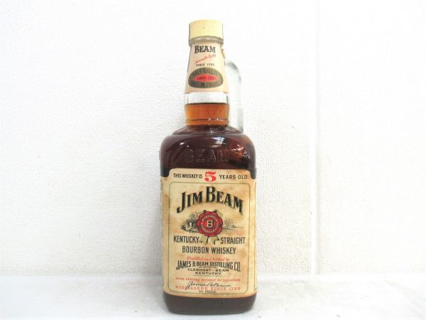 古酒 JIM BEAM ジムビーム ジンビーム 5年 ホワイトラベル