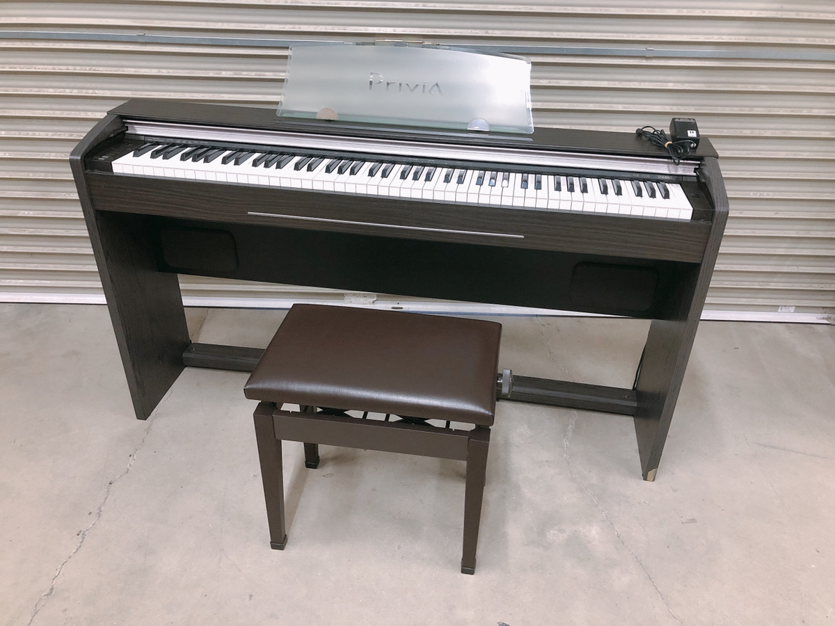 程度良好 CASIO カシオ PX-720 電子ピアノ Privia 88鍵盤 キーボード 