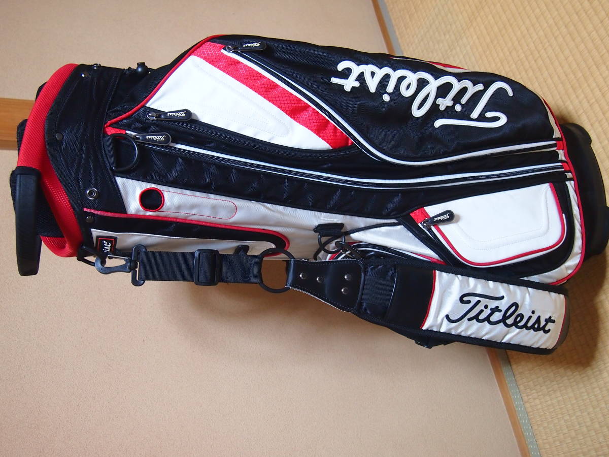 人気SALE，人気 タイトリスト キャディバッグ軽量 日本未販売(タイトリスト)｜売買されたオークション情報、yahooの商品情報をアーカイブ公開 - オークファン キャディバッグ