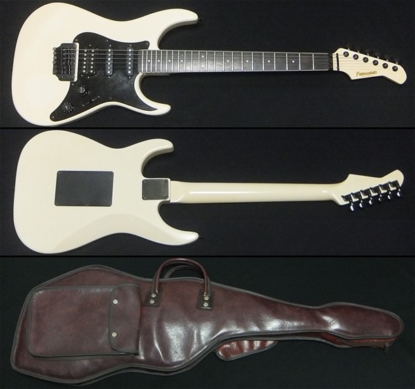 FERNANDES FR-55 ショートスケール VS-3 VH-5 FRT-8 フロイドローズ 赤