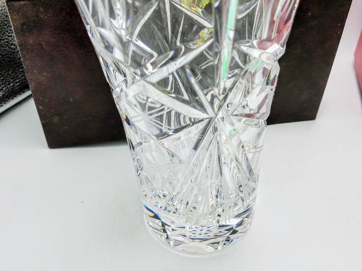 1000円 ブランド 花瓶 まとめ チェコ製 ボヘミアグラス Bohemia Glass クリスタルカット ガラス ポロニア Polonia 花器 インテリア クリスタルガラス 売買されたオークション情報 Yahooの商品情報をアーカイブ公開 オークファン Aucfan Com