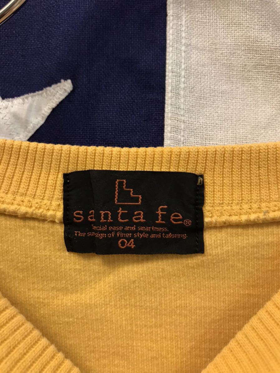 □Santa Fe□サンタフェ□ヴィンテージ□刺繍ロゴ□スウェット