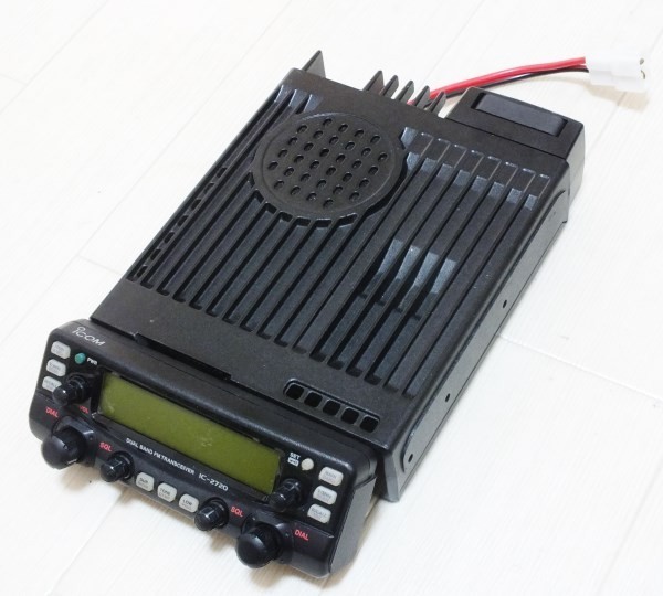 アイコム IC-2720 144/430MHz デュアルバンド 本体＋モニター部分のみ