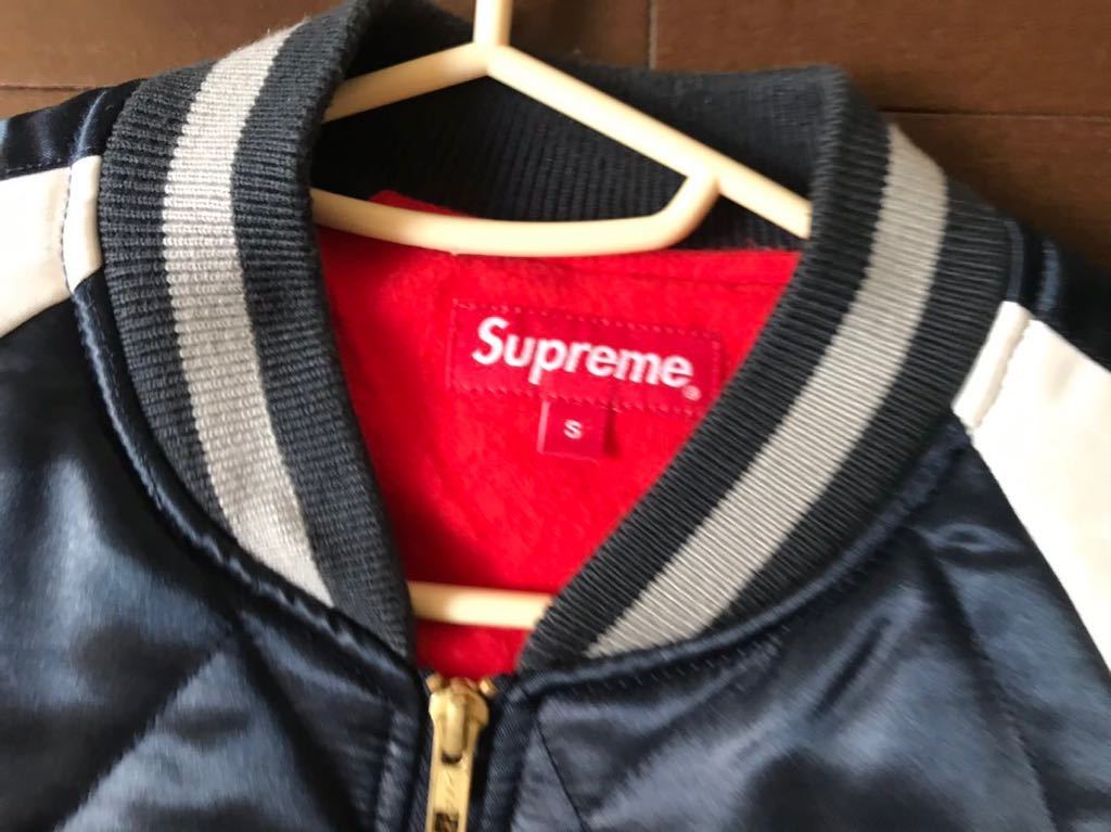 13aw SUPREME シュプリーム Quilted Satan Bomber スカジャン