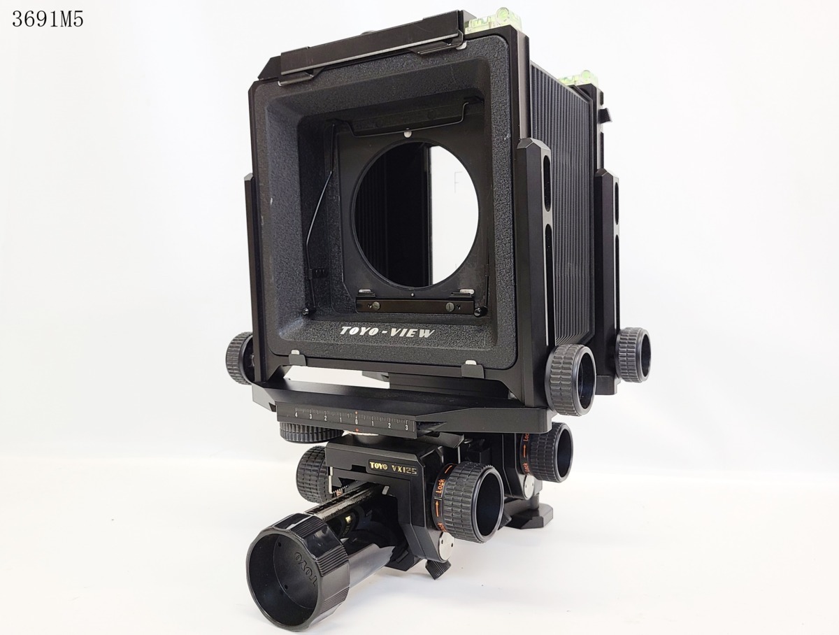 店舗 関東 ☆TOYO-VIEW トヨビュー VX125 ブラックボディ 4×5 大判