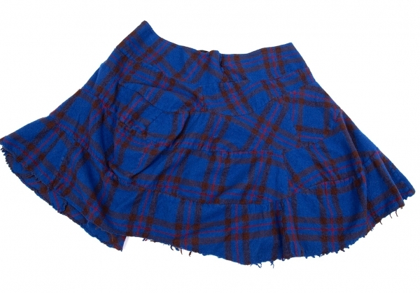 トリココムデギャルソンtricot COMME des GARCONS 縮絨タータン