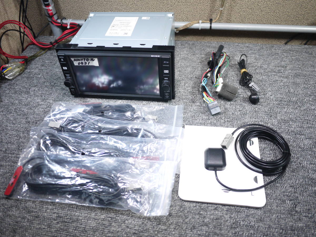 地デジ 日産 メモリーナビ Bluetooth DVD 難あり iPod USB SDカード CD