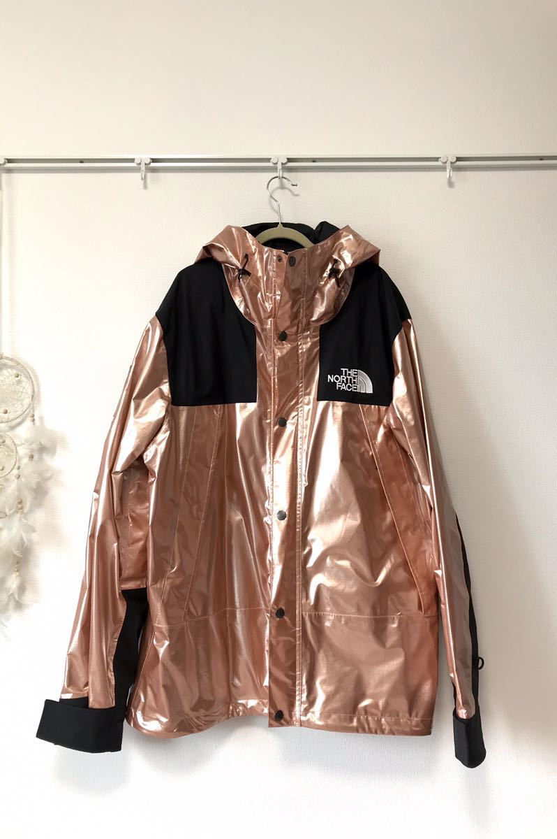 豊富な，2026 Supreme The North Face Metallic Mountain PARKA 2018SS Rose Gold(Lサイズ)｜売買されたオークション情報、yahooの商品情報をアーカイブ公開 - オークファン Lサイズ