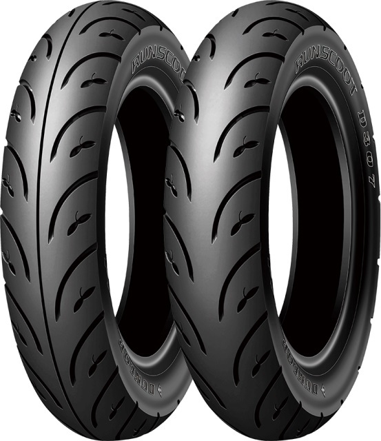 AZ】D307 110/80-10 58J TL