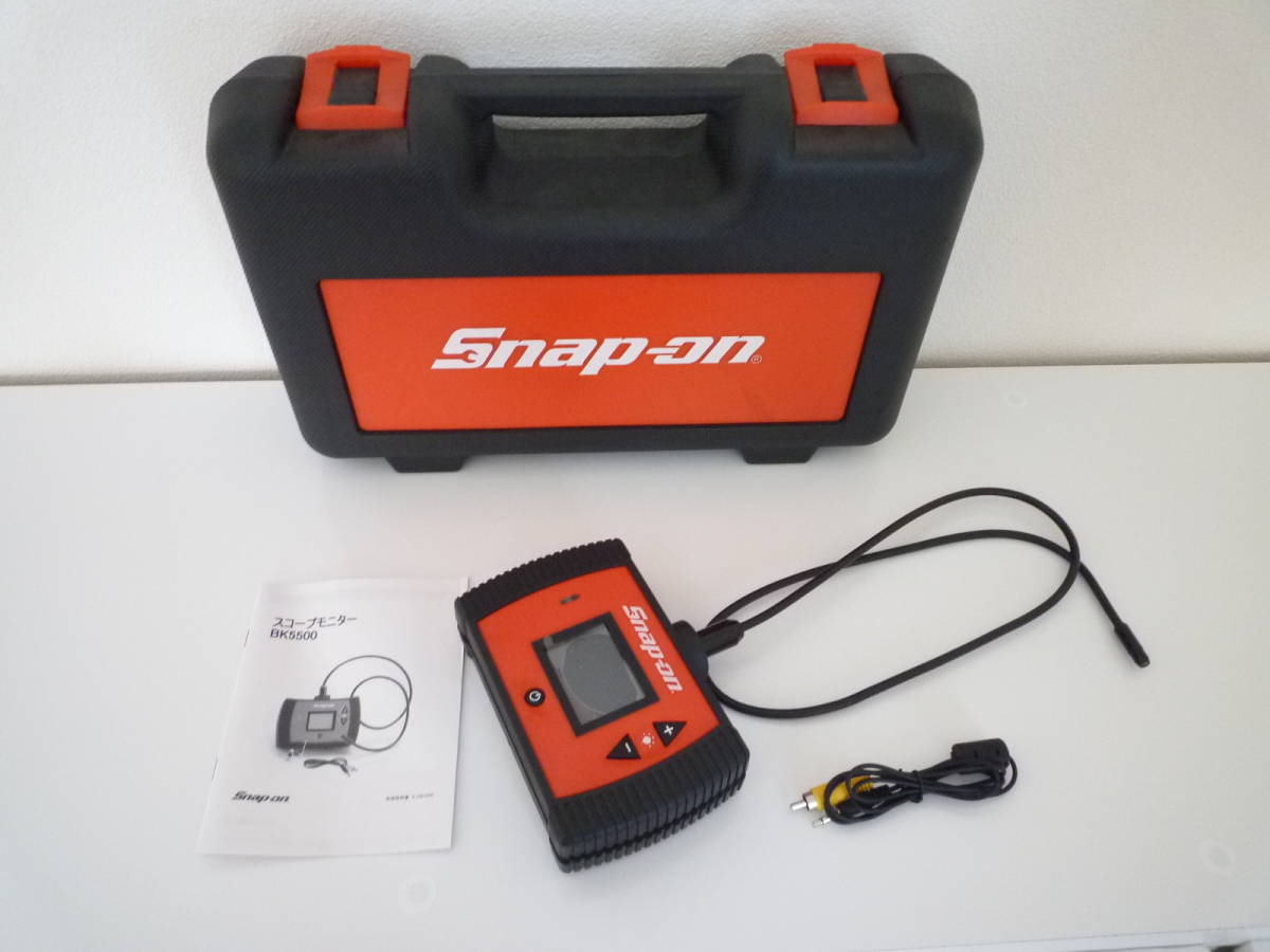 Snap-on スナップオン マイクロスコープ BK5500 スコープ モニター ファイバースコープ(その他)｜売買されたオークション情報 ...