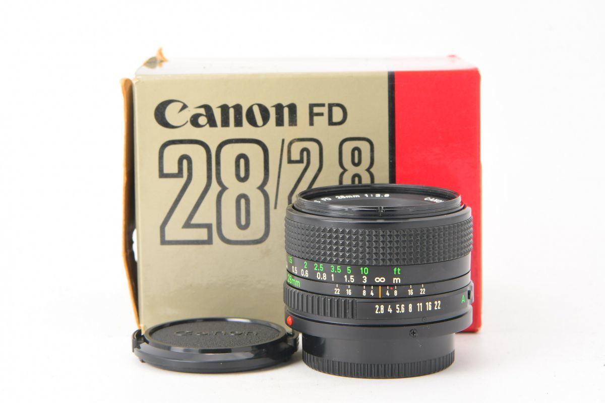 Canon 28mm FD | New - angle wide FD⁄FDn mount cameras S.C. F2.8 for