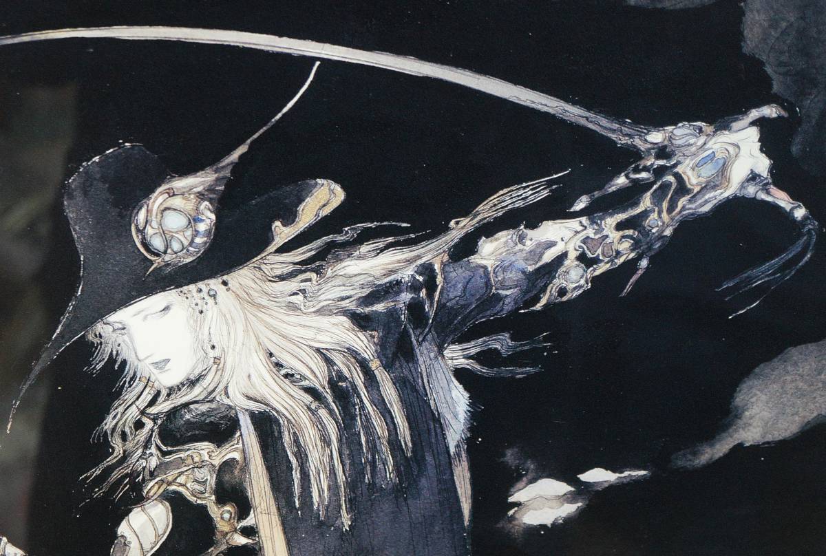 天野 喜孝 黒衣の剣士 吸血鬼 ヴァンパイア ハンターD 版画 リトグラフ