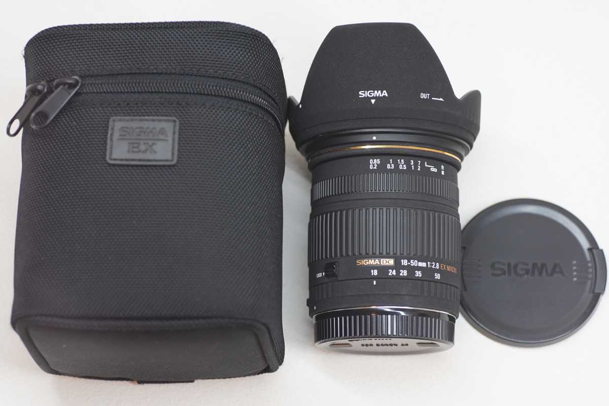 SIGMA 18-50mm F2.8 EX DC MACRO for CANON 完動・中古(ジャンク