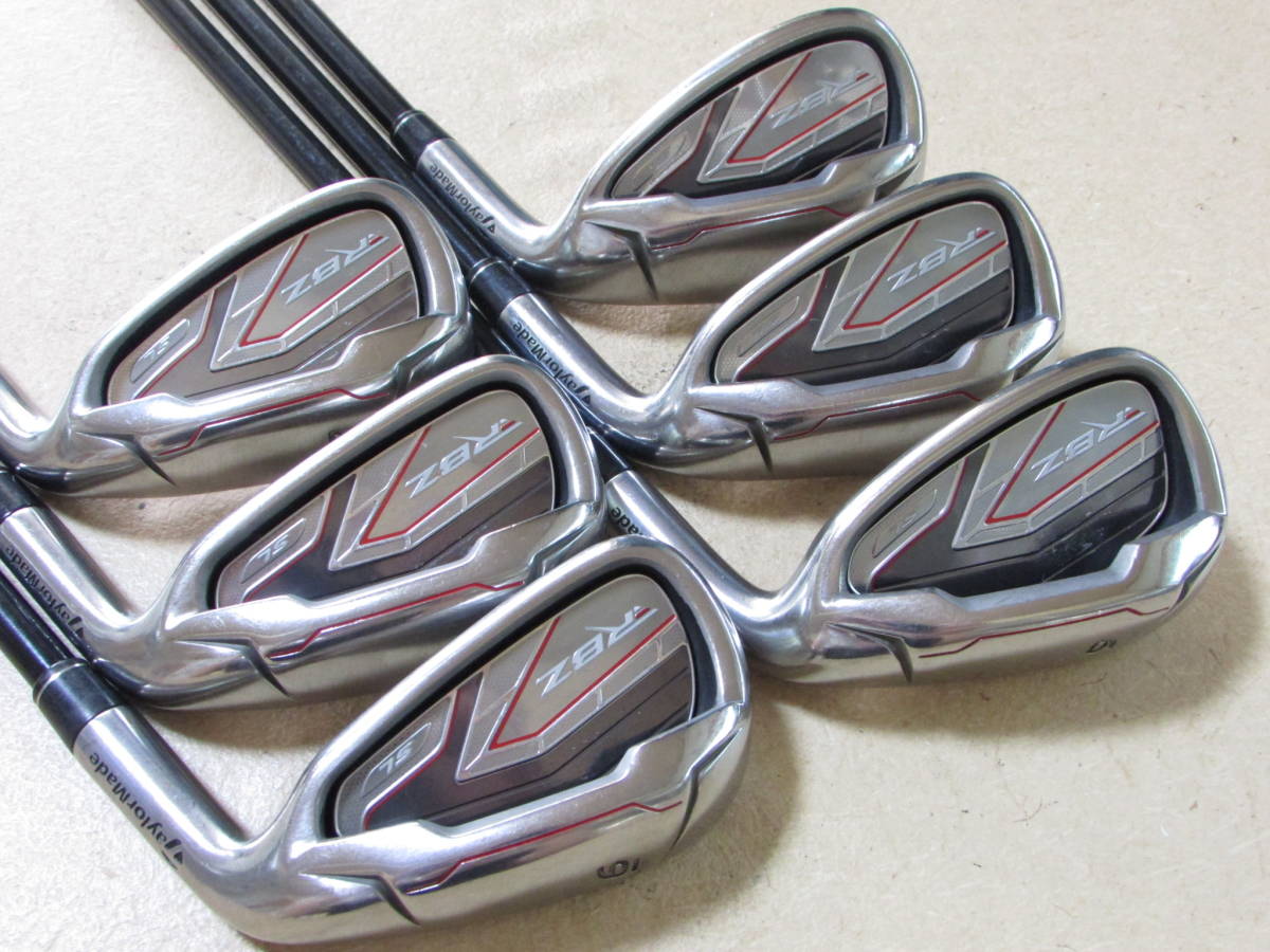  RBZ SL 6本組 6-9 P S RB-55 SL R 日本仕様〇(テーラーメイド)｜売買されたオークション情報、yahooの商品情報をアーカイブ公開 - オークファン 男性右きき用
