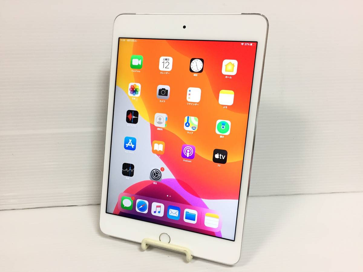 iPad mini4 〇au iPad mini 4 Wi-Fi＋Cellularモデル 64GB A1550
