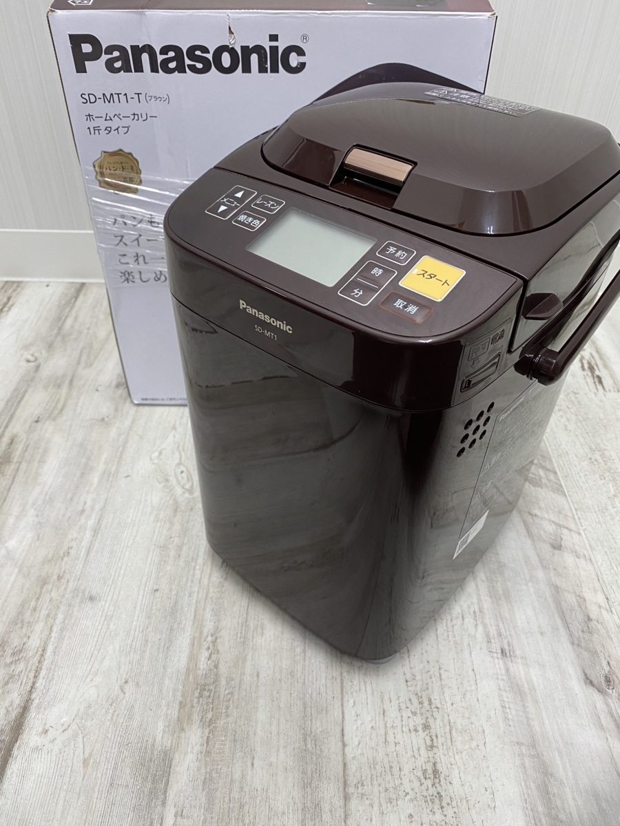 未使用品 Panasonic SD-BMS106-NW パナソニック ホームベーカリー 中古