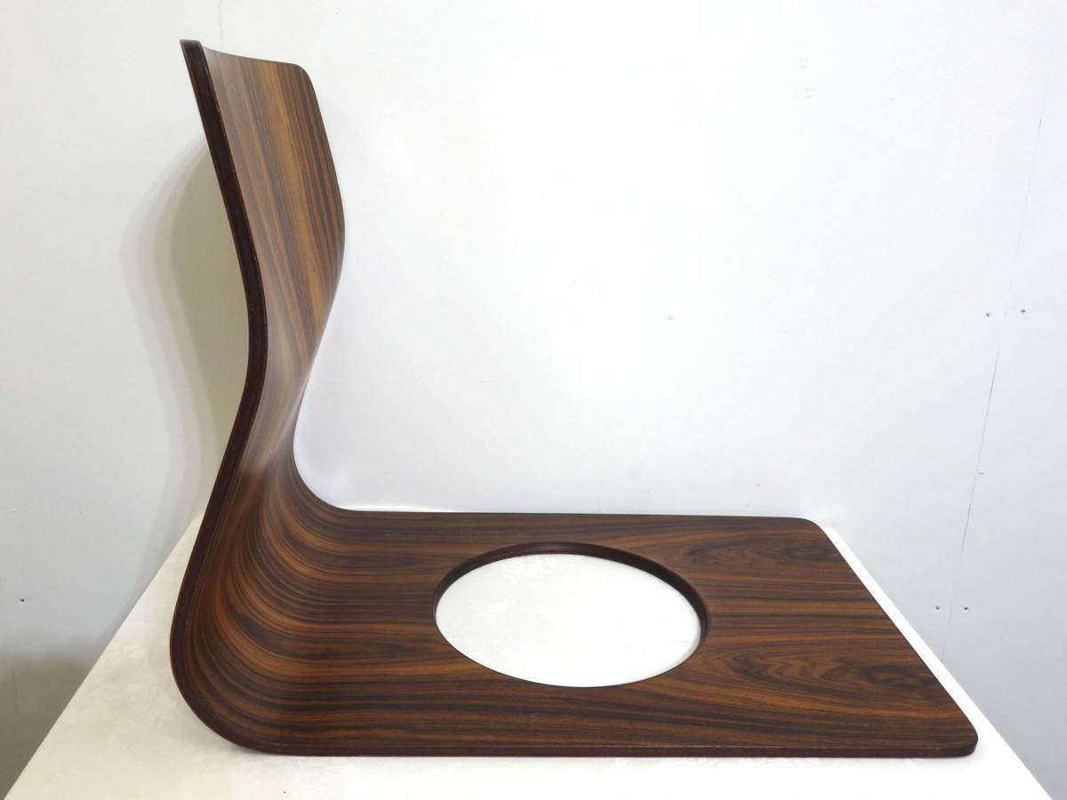 A】良品☆天童木工☆座椅子1脚/藤森健次/幅330×奥行510×高さ400mm 
