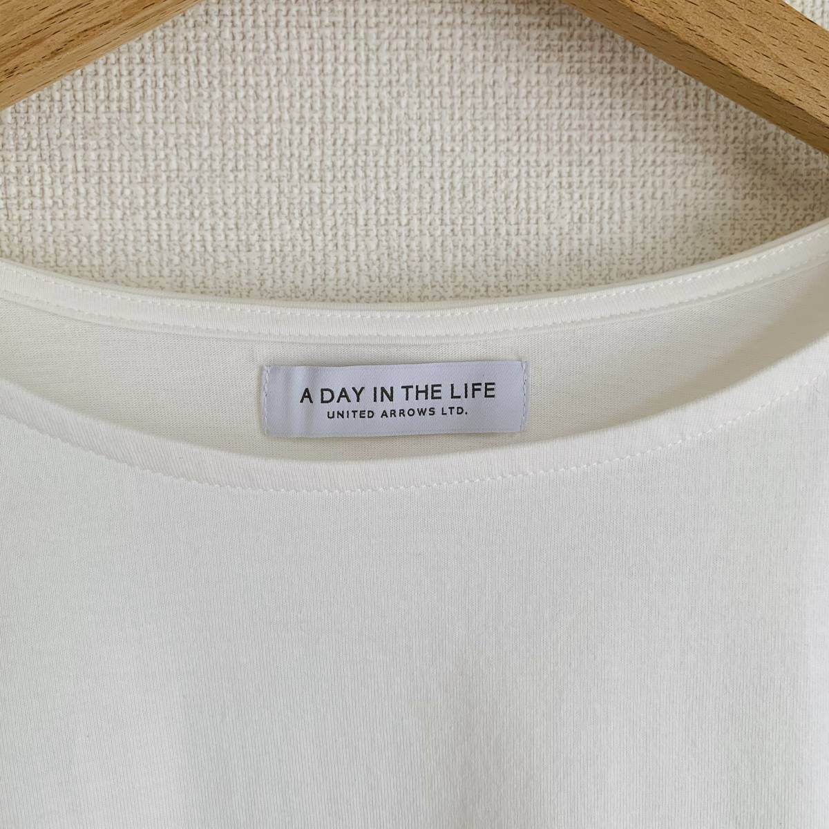 ☆ユナイテッドアローズ 袖フリル 袖プリーツ 半袖 Tシャツ トップス 