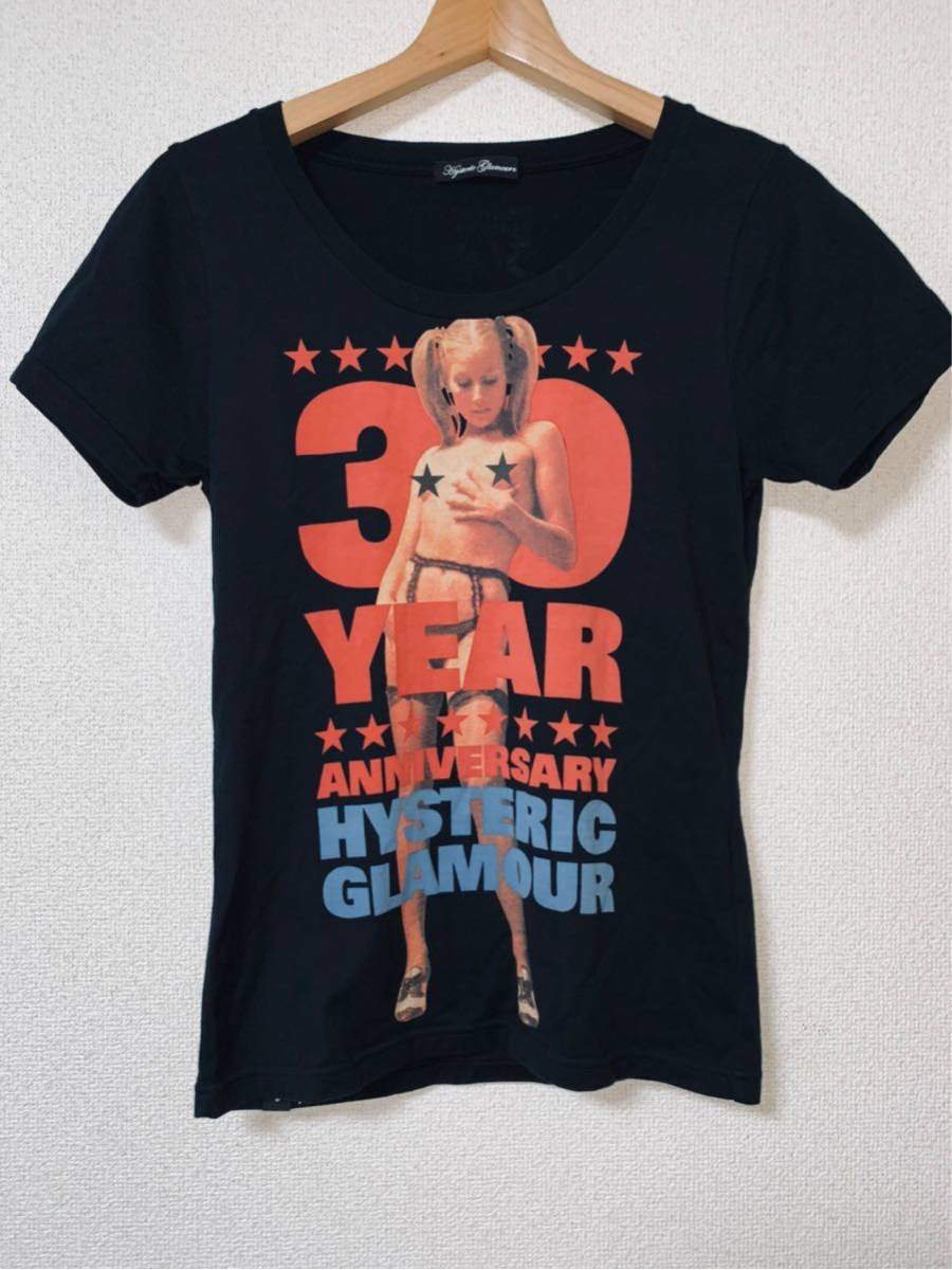 HYSTERIC GLAMOUR 30th Tシャツ　ヒステリックグラマー HYSTERIC GLAMOUR ヒステリックグラマー 30周年 ヌードガール 半袖T