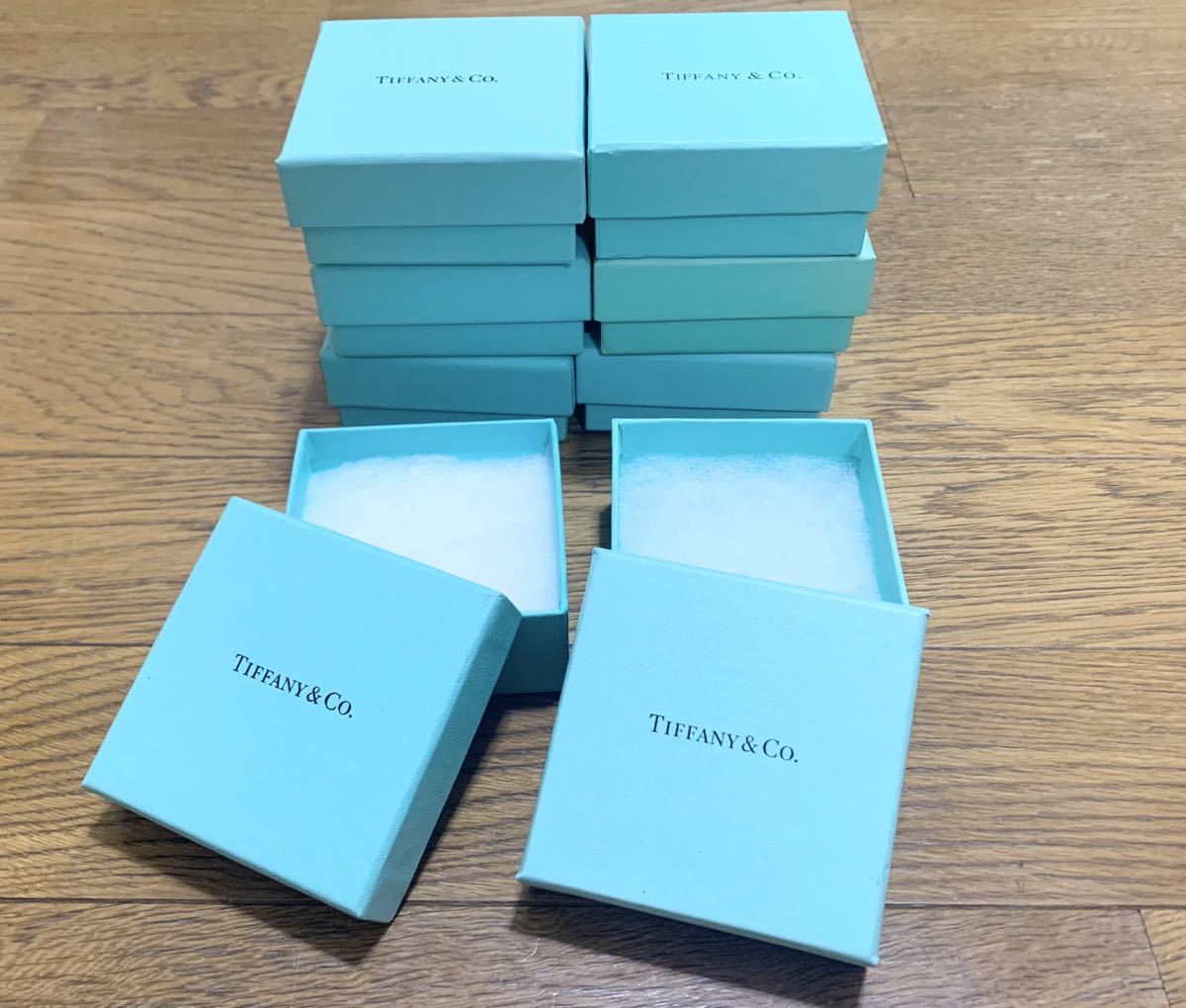 Tiffany & Co. ブルーボックス15個セット空箱ティファニー ☆1円