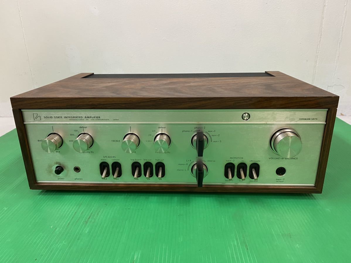 LUXMAN/ラックスマン SQ507X プリメインアンプ 状態未確認 ジャンク