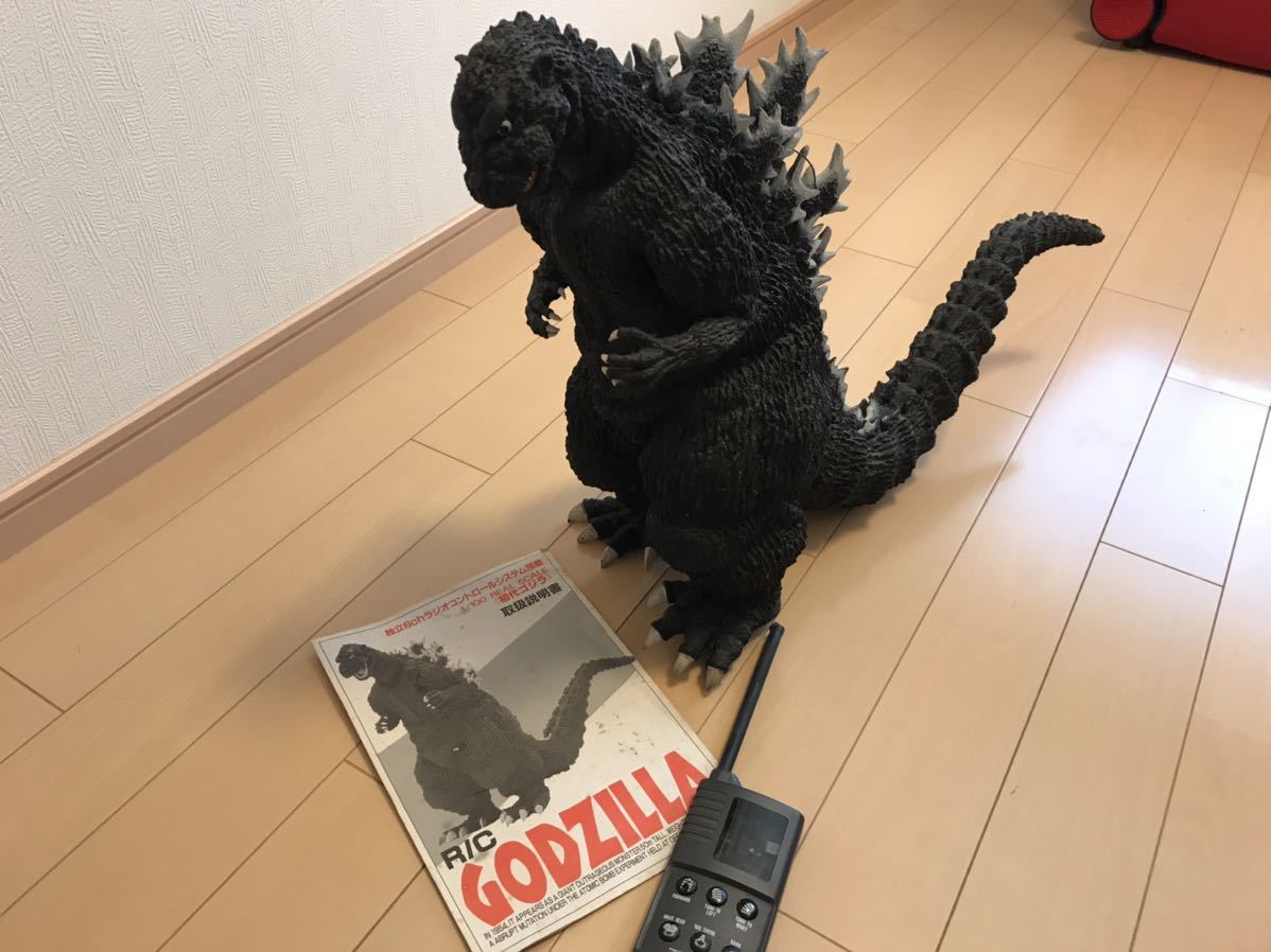ラジコン 東京マルイ ゴジラ 1⁄100 RC 中古ジャンク⁄動作未確認)ゴジラ
