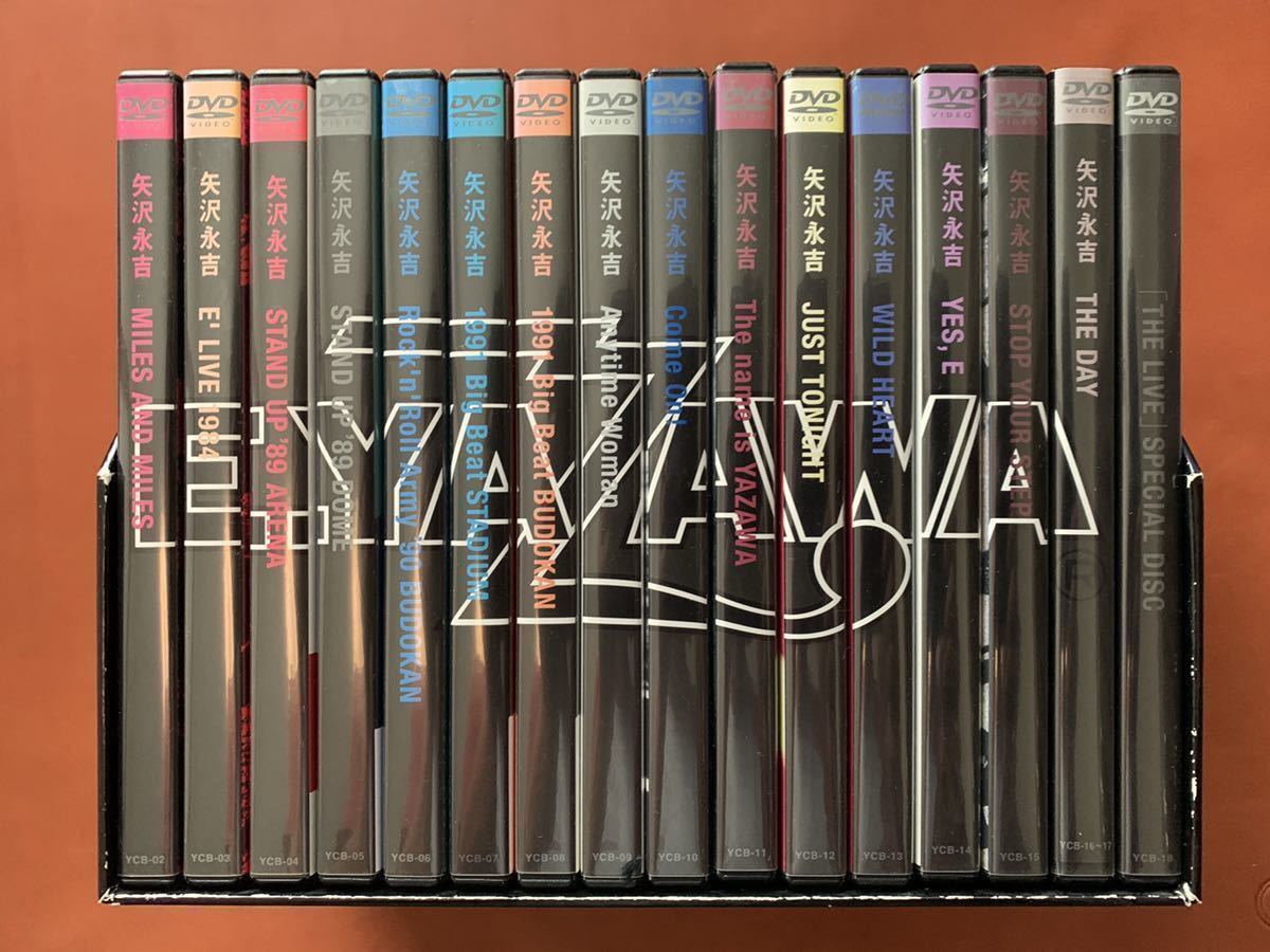 矢沢永吉 EIKICHI YAZAWA DVD BOX 『THE LIVE』16枚組 中古 【公式通販】