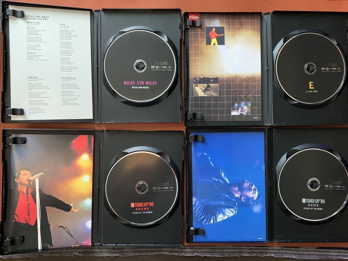矢沢永吉 EIKICHI YAZAWA DVD BOX 『THE LIVE』16枚組 中古 矢沢永吉