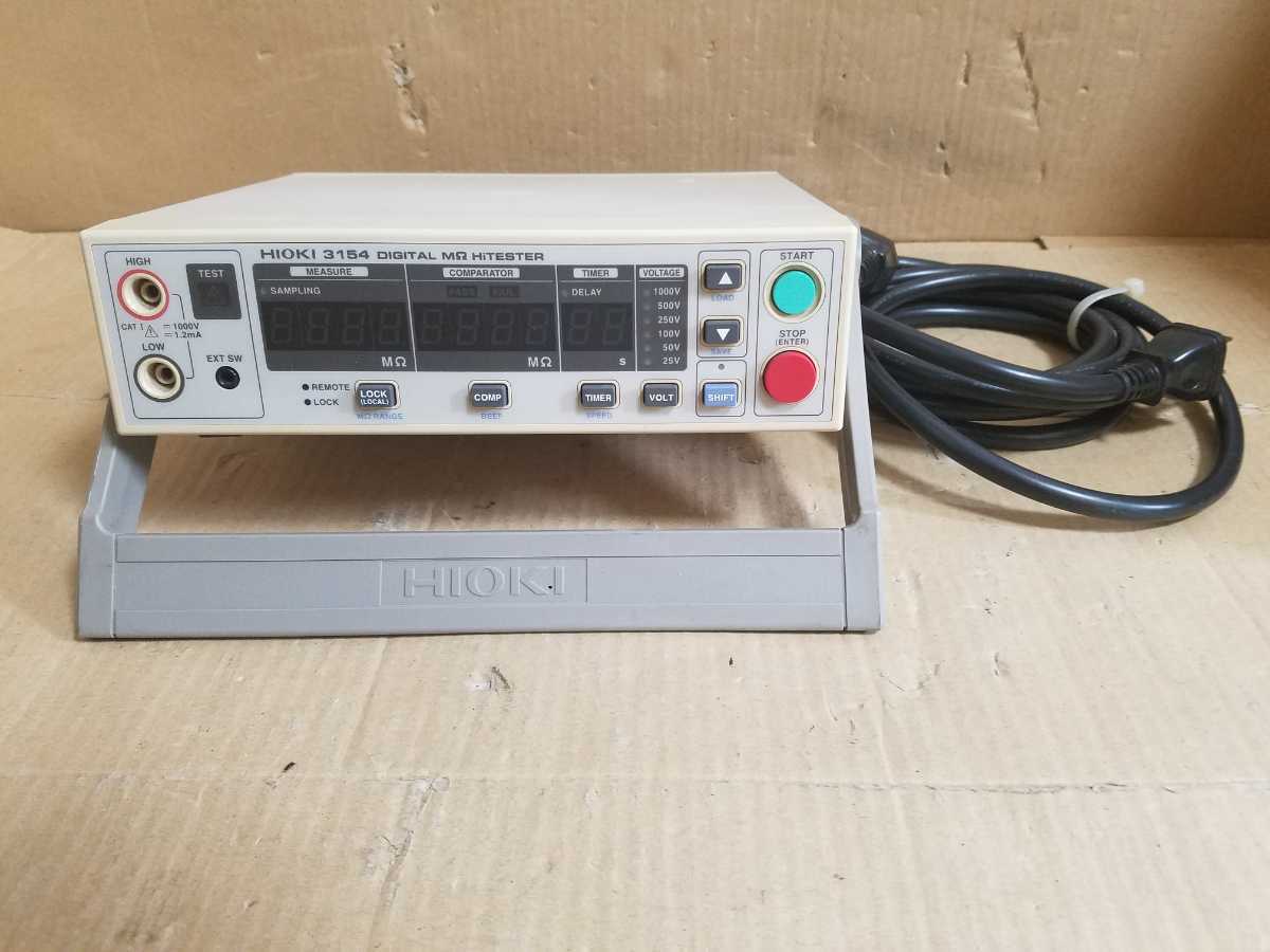 HIOKI 日置 3154 DIGITAL MΩ HiTESTER 絶縁抵抗試験器(その他)｜売買されたオークション情報、yahooの商品情報 ...
