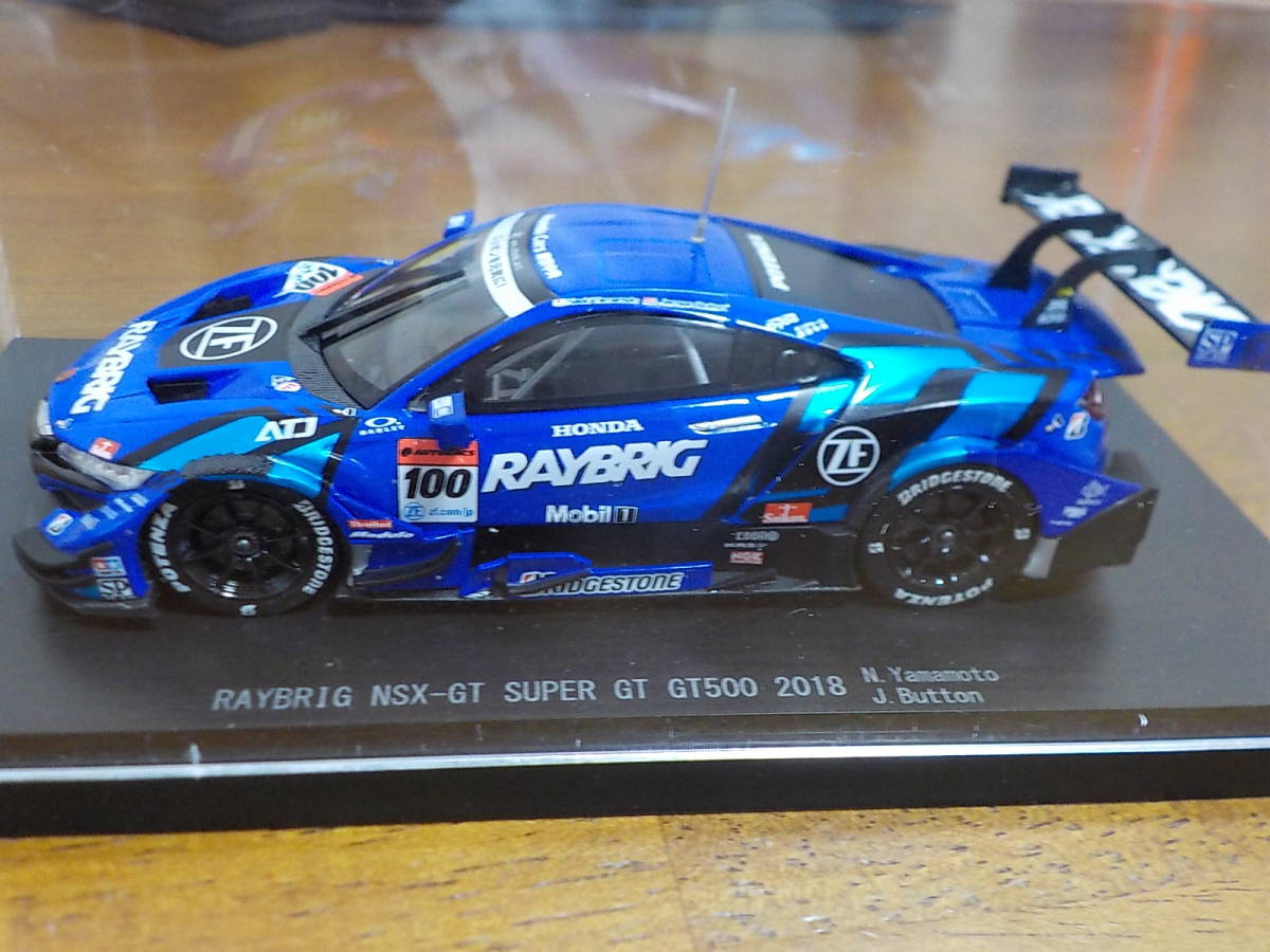1/43 スーパーGT 2018 RAYBRIG NSX-GT No.100 2