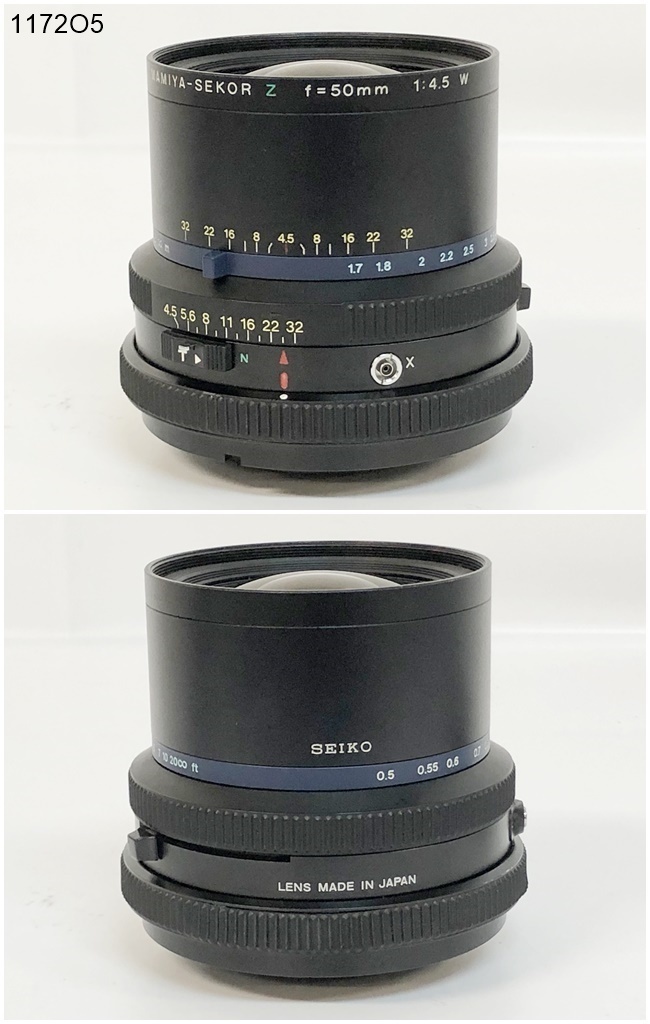 ☆Mamiya マミヤ MAMIYA-SEKOR Z f=50mm 1:4.5 W 中判 カメラ レンズ