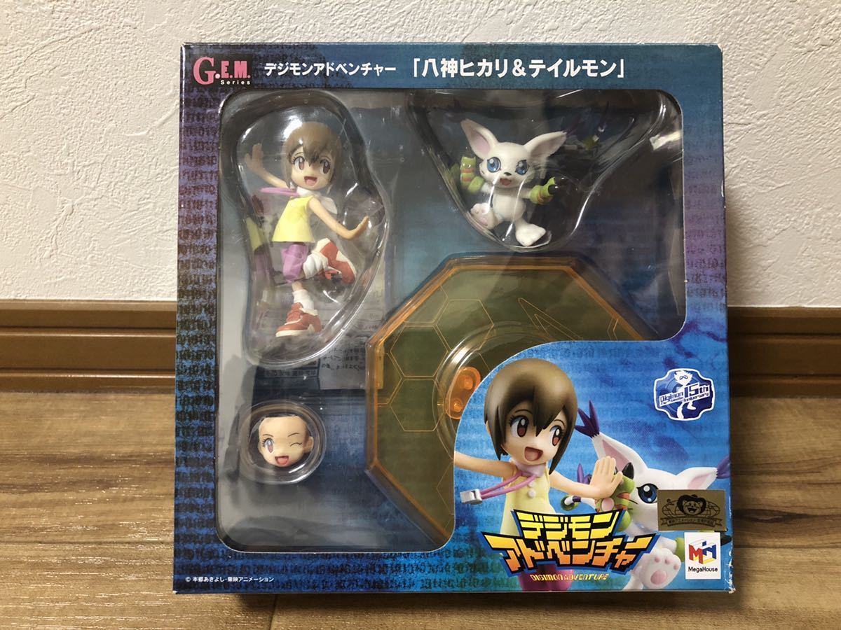 デジモン メガハウス G.E.M.series 八神ヒカリ&テイルモン フィギュア