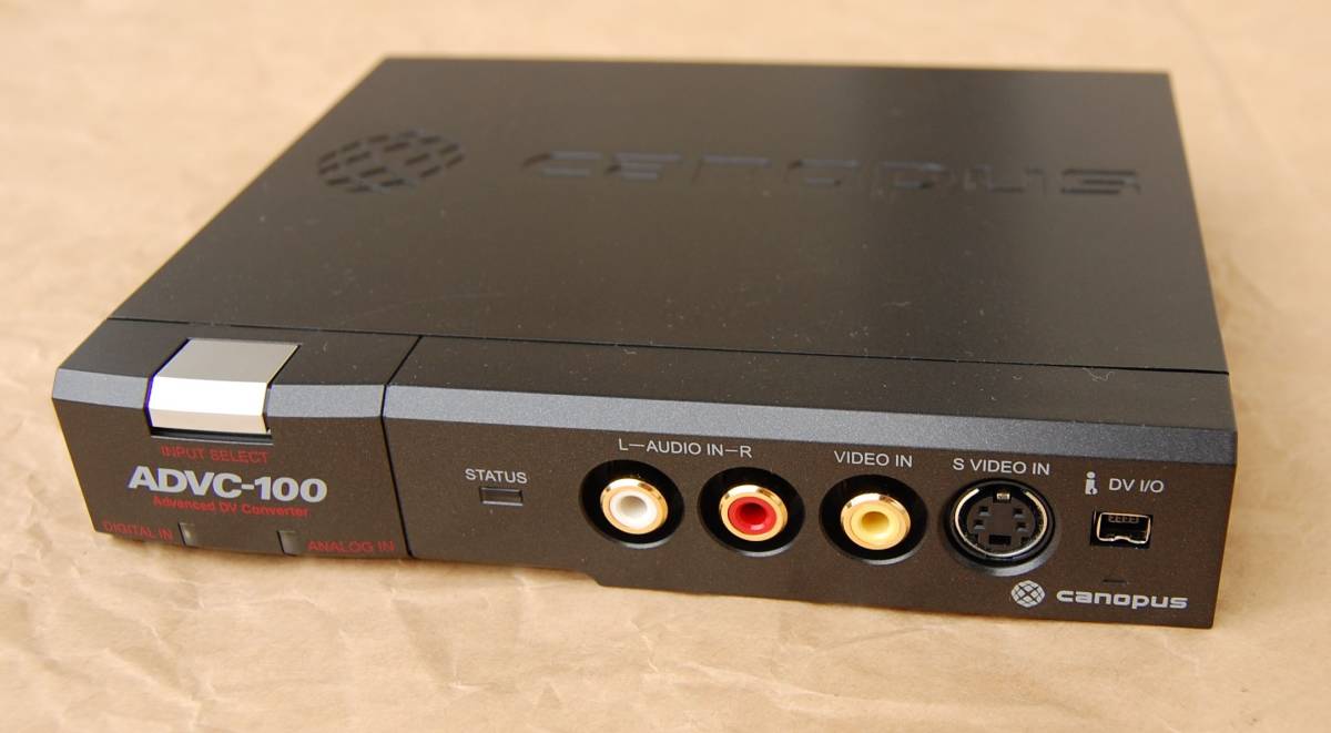 即決】canopus ノンリニア編集DVコンバーターユニット ADVC-100 NTSC