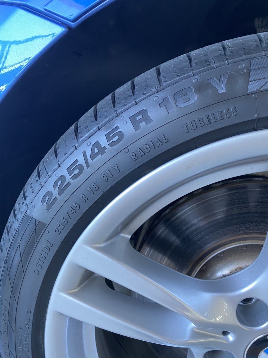 Continental 225⁄45 R18 スタッドレス 5スポークホイール 2シリーズ