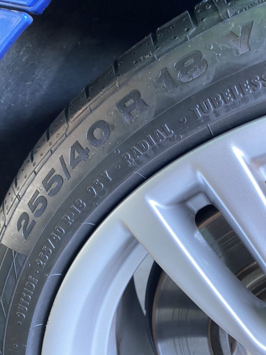 Continental 225⁄45 R18 スタッドレス 5スポークホイール 2シリーズ