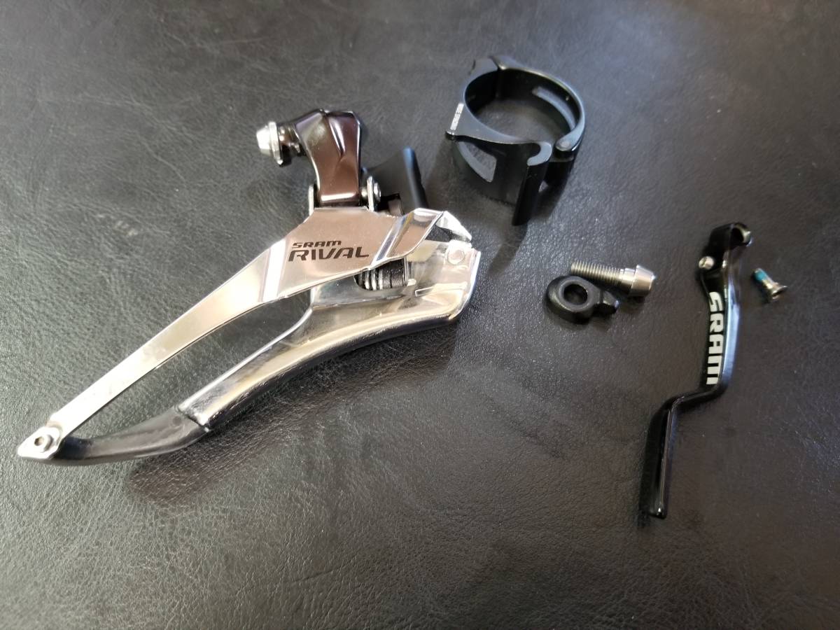 【SALE，人気】 SRAM RIVAL 22 フロントディレーラー バンド付き(フロントディレイラー)｜売買されたオークション情報、yahooの商品情報をアーカイブ公開 - オークファン フロントディレイラー
