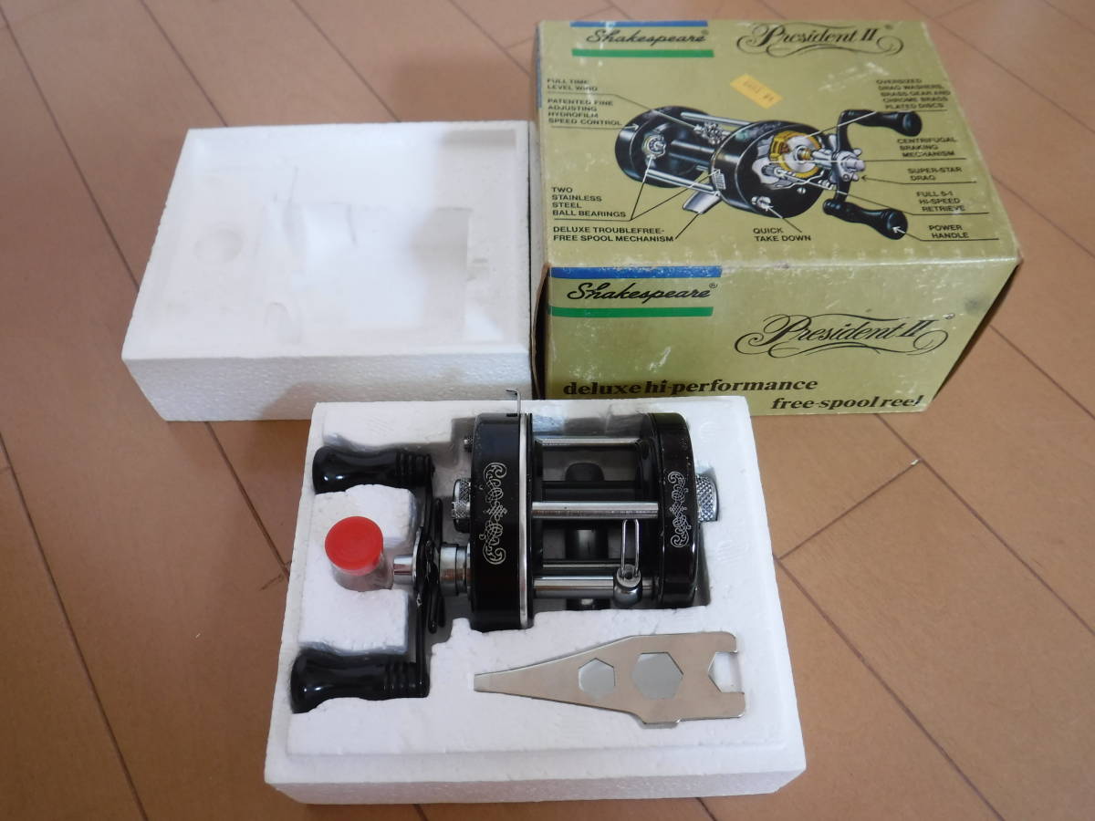  シェイクスピア プレジデントⅡ 1980(その他)｜売買されたオークション情報、yahooの商品情報をアーカイブ公開 - オークファン その他