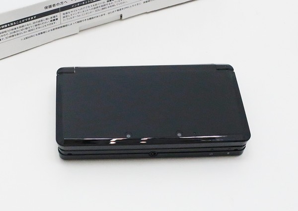 ○【任天堂】ニンテンドー3DS クリアブラック 任天堂 ニンテンドー3DS