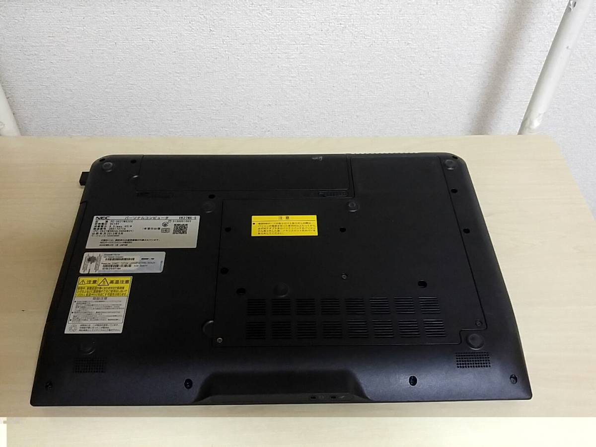 NEC VN370/L i7-3610QM換装済 最新Windows10 NEC VersaPro 高速Core i7-3610QM(ターボ 3.30GHz)換装