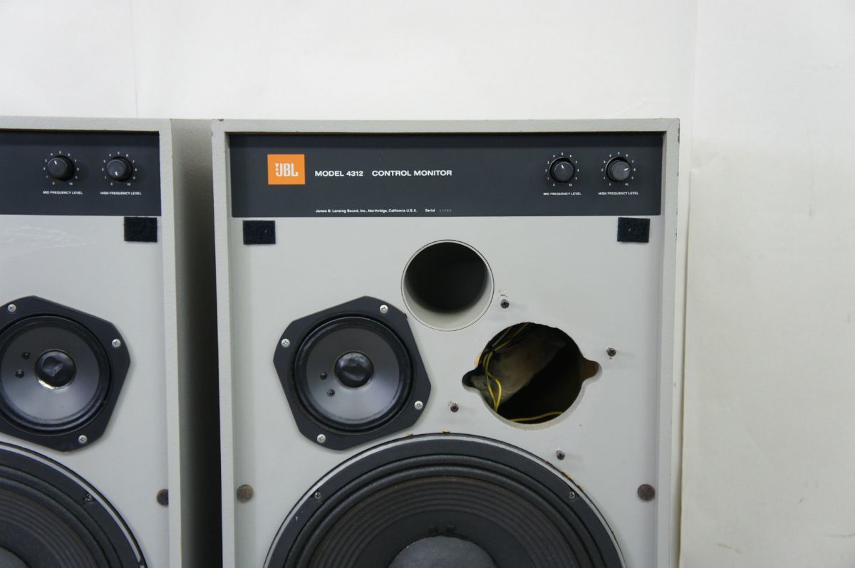 JBL 4312 CONTROL MONITOR コントロールモニター スピーカーペア