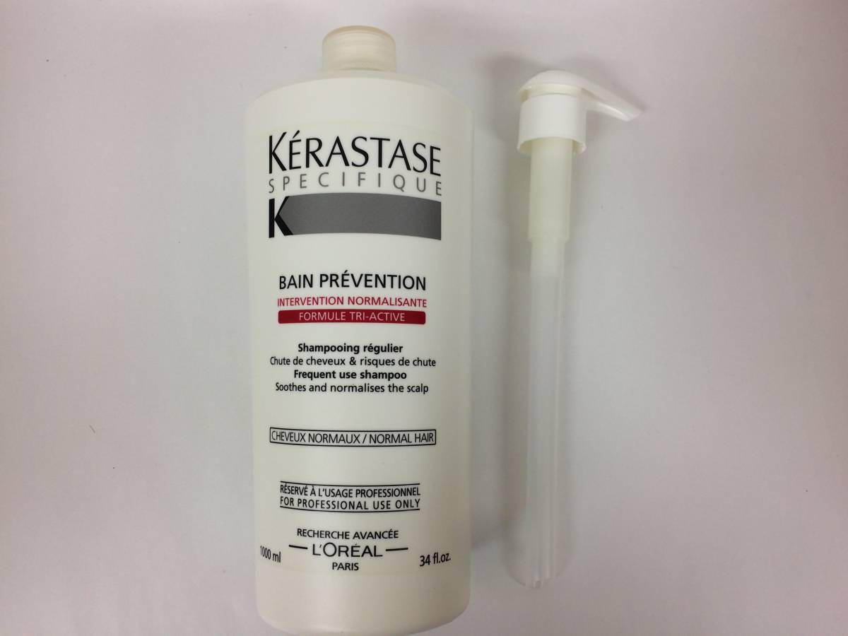 爆買い，送料無料 ケラスターゼ KERASTASE SP バン プレバシオン EX 薬用スカルプシャンプー 1000ml ポンプ付き サロン専用 LOREAL ロレアル №40(ロレアル)｜売買されたオークション情報、yahooの商品情報をアーカイブ ロレアル