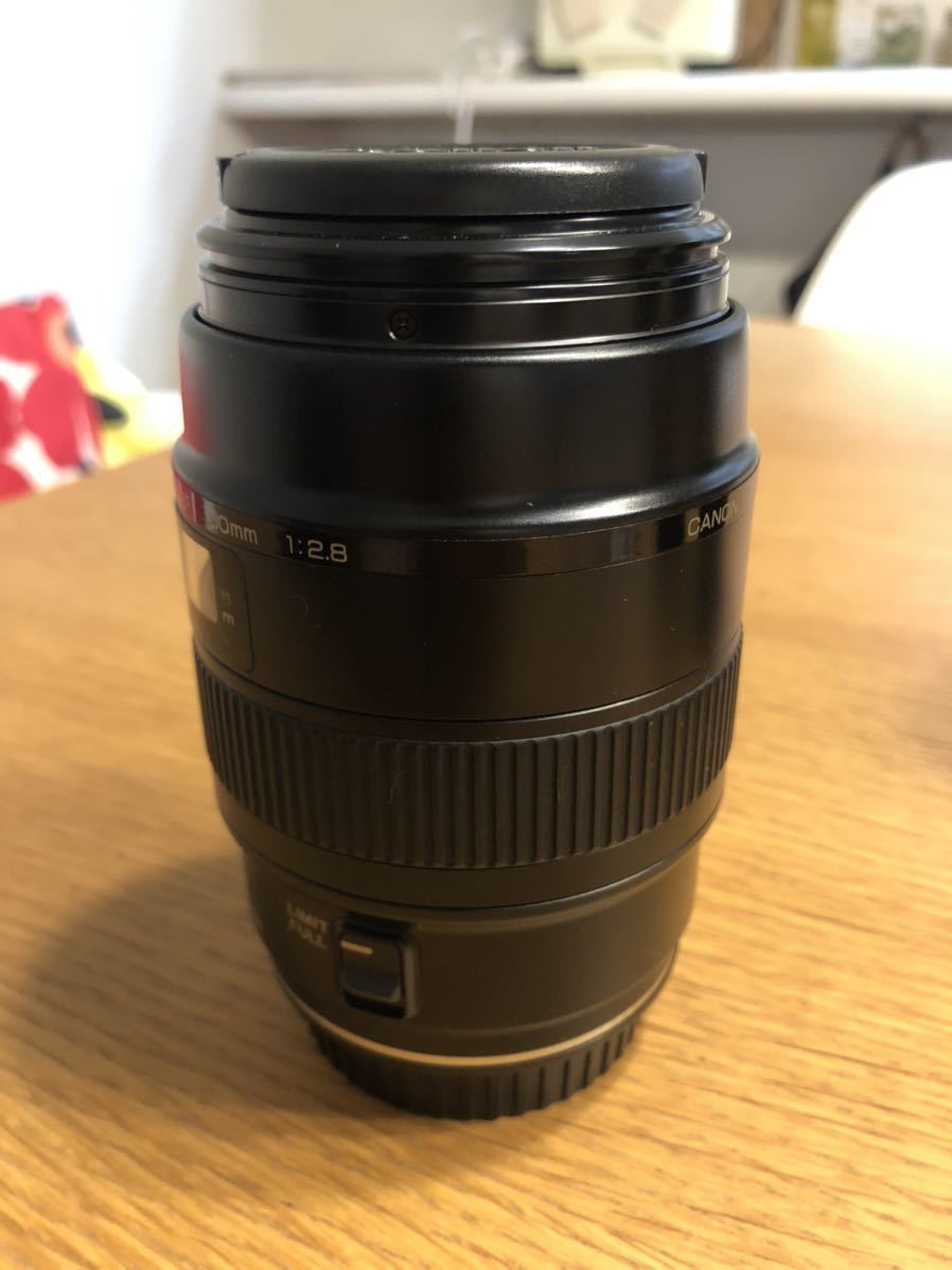 CANON EF 100mm f2.8 キヤノン macro lens レンズ 中望遠単焦点 マクロ