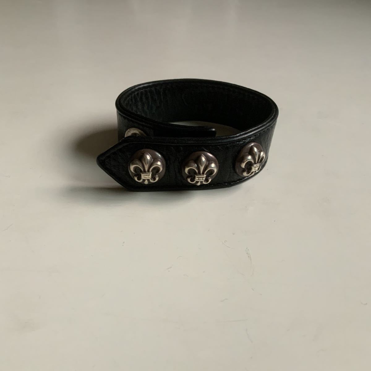CHROME HEARTS レザーブレスレット クロムハーツ 【公式通販】