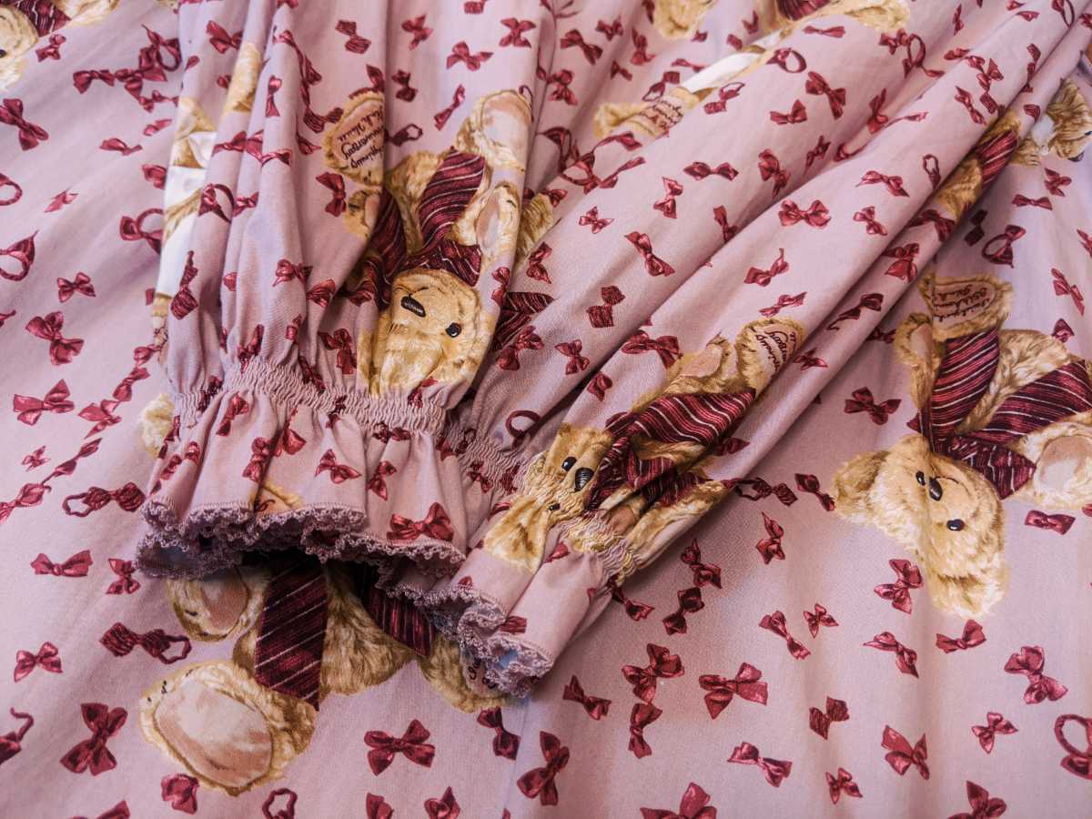 ピンクハウス チョコレートテディ くま ワンピース ミディ丈 Pinkhouse ワンピース ロング 売買されたオークション情報 Yahooの商品情報をアーカイブ公開 オークファン Aucfan Com