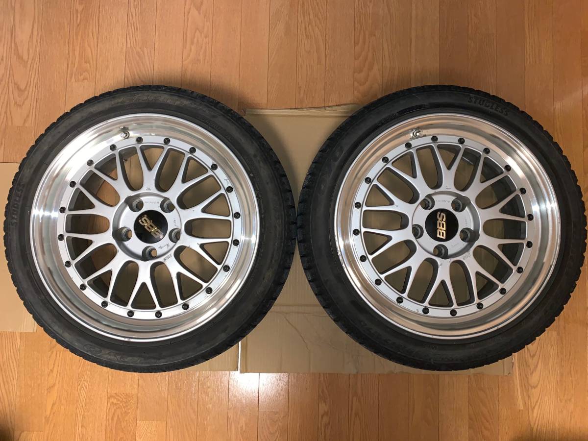 2本売り！】☆BBS LM 17インチ8J +35 LM071☆本物 8J×17H2ET35【中古品】