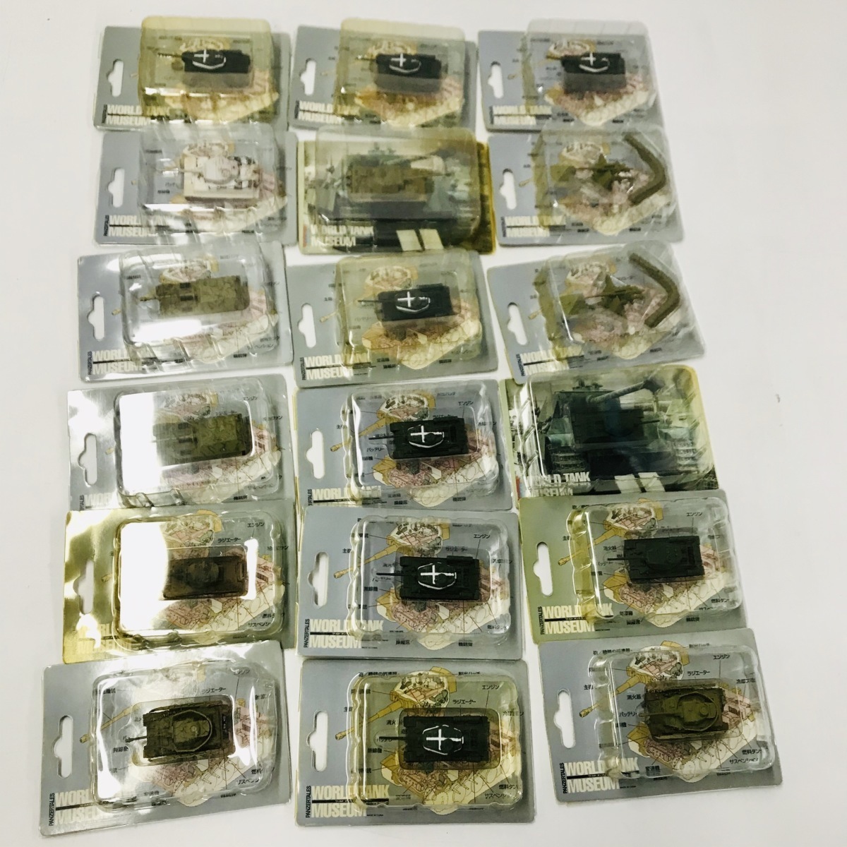 中古品 タカラ ワールド タンク ミュージアム 戦車 大量 まとめ 89個セット_2